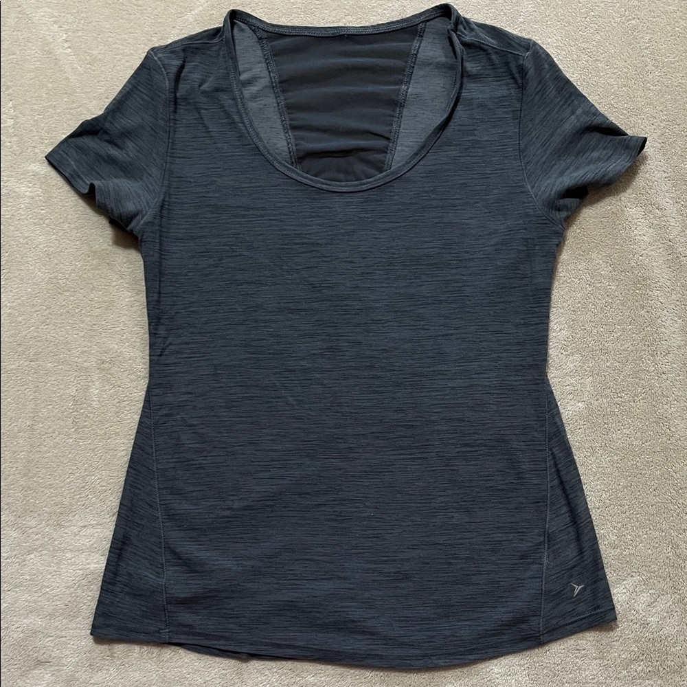 Old Navy Women's Grey Athletic Top